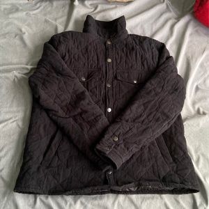 Cotton On Shirt Jacket Black Size Medium